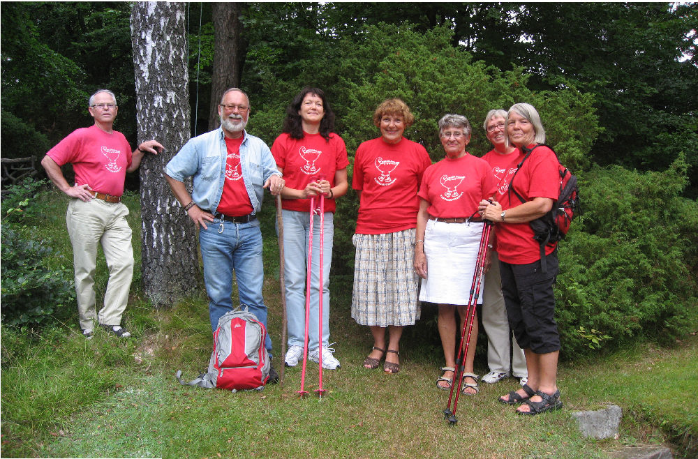 <b>Styrelsen 2010.</b><br>Från vänster: Rolf, Kjell, Anna-Karola, Riita, Cornelia, Ingegärd och Christina.